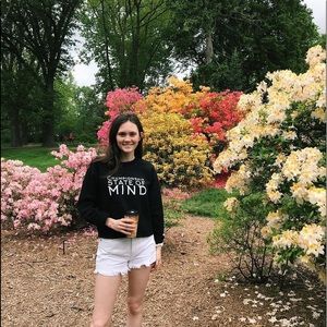 Kancan High Waisted White Shorts